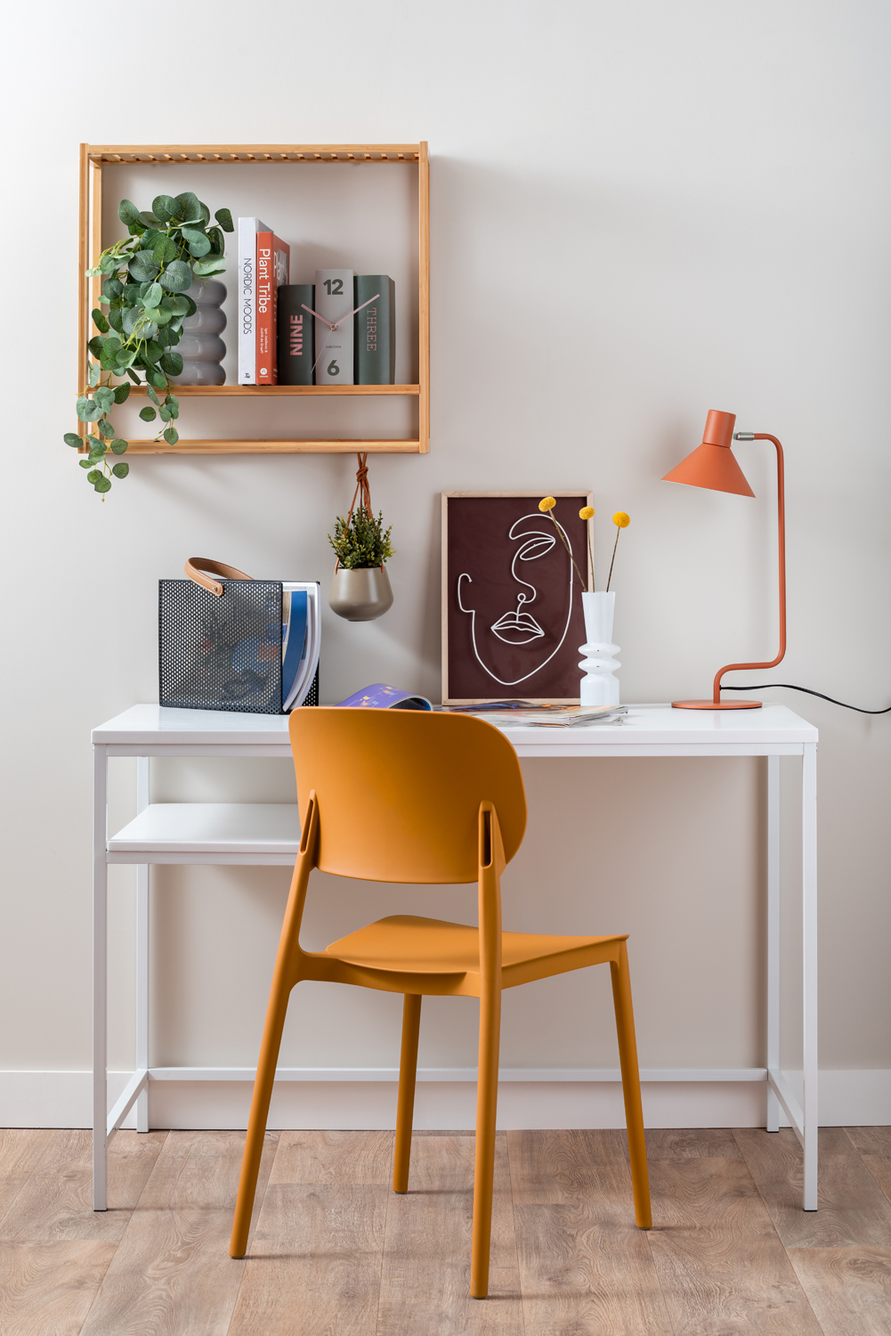 Dining chair Cheer PP ochre yellow