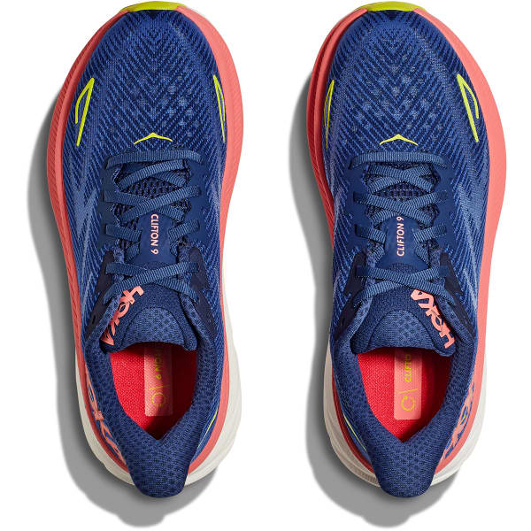 Chaussure running HOKA ONE ONE CLIFTON 9 W EVENING SKY / CORAL