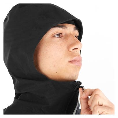 Veste imperméable Salomon Bonatti Trail Noir Homme