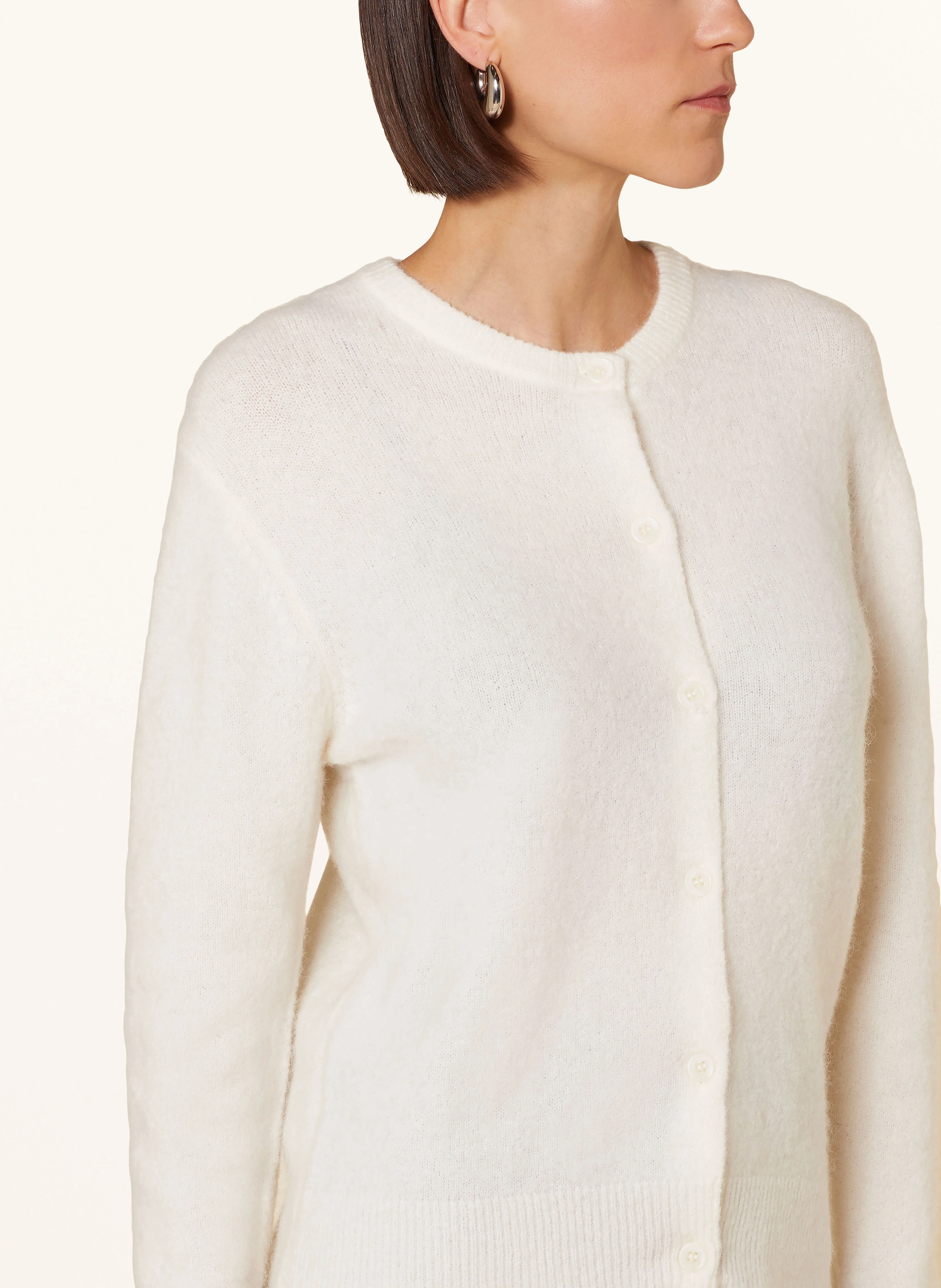 SAMSØE  SAMSØE Strickjacke NOR mit Alpaka
