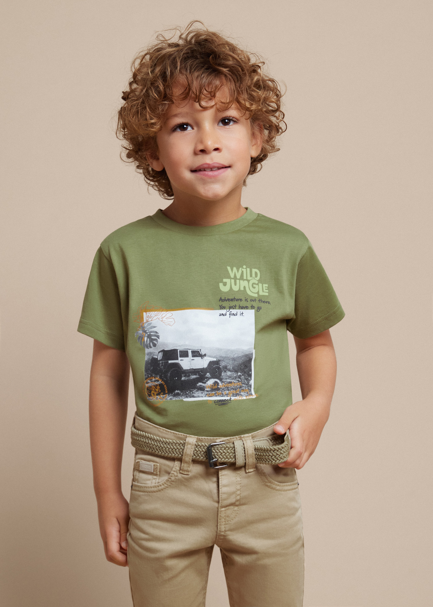 Camiseta estampada Better Cotton para meninos