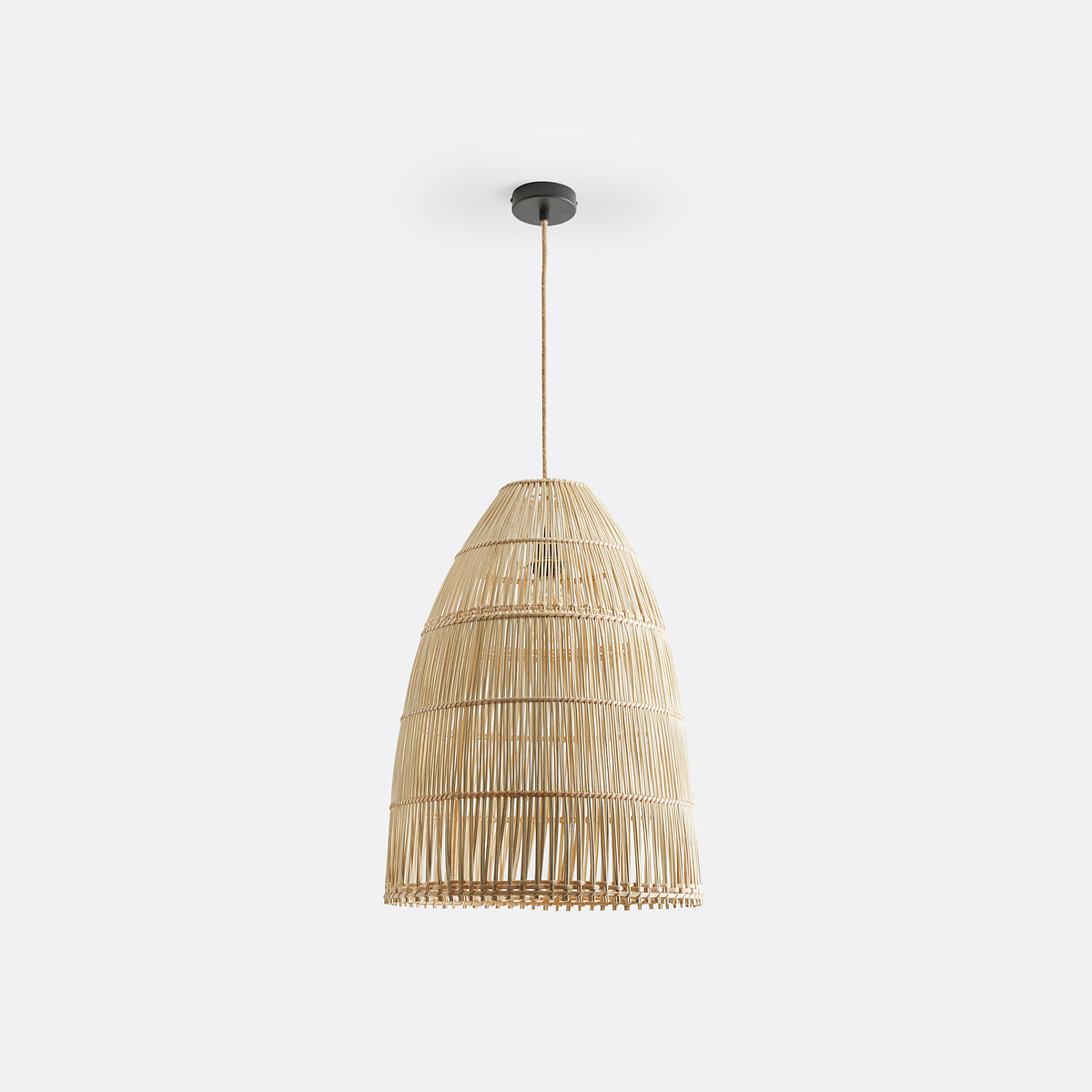 LA REDOUTE INTERIEURS<br>Luminária pendente em rattan Ø45 cm, Kyodo