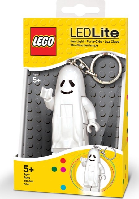 Lego - Nøglering Med Led Lys - Spøgelse