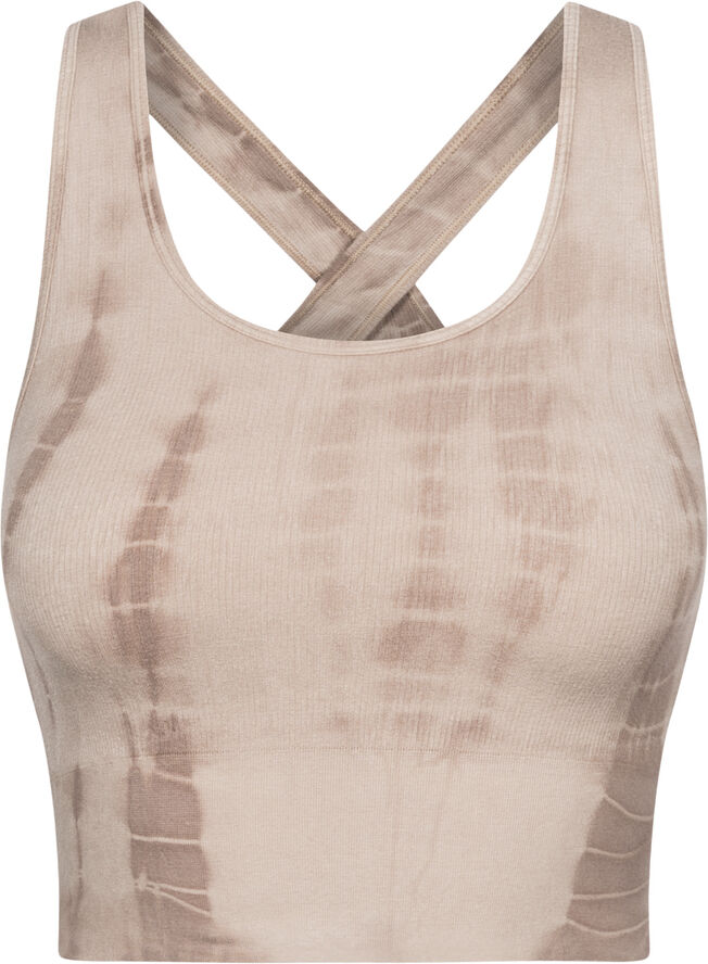 Gai&Lisva Lifa Tie dye Yoga Top Coublestone tie dye