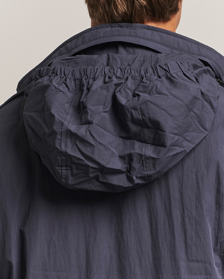Herno Soft Nylon Field Jacket Navy