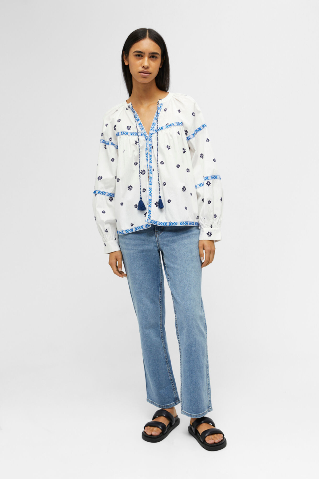 Blusa estampada - Branca