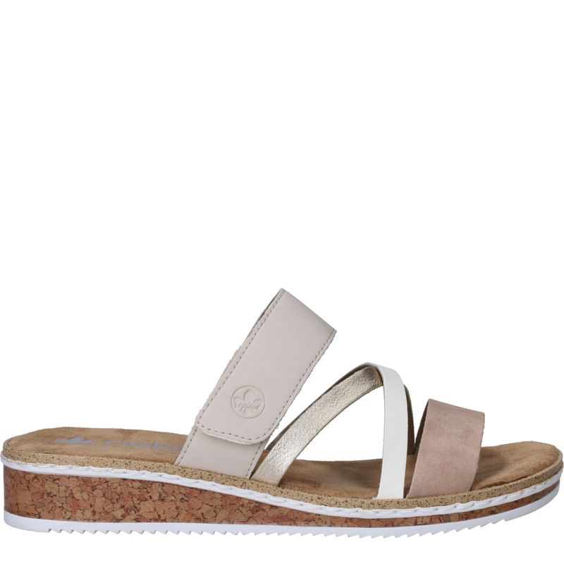 Rieker Slippers Beige Dames