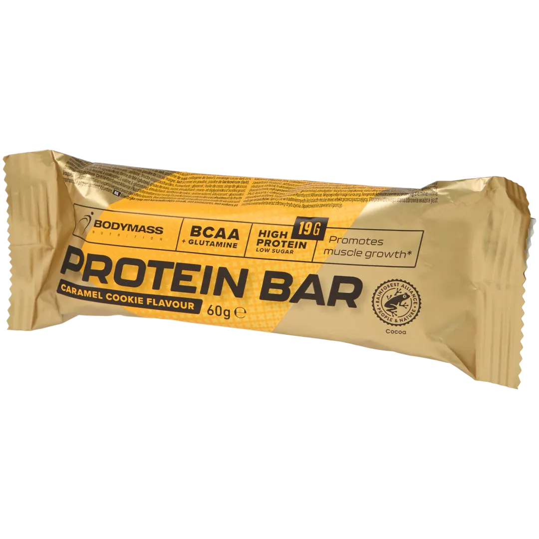 Bodymass proteïnereep 60 gram | caramel cookie