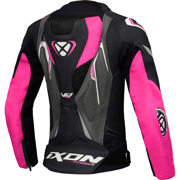 Ixon - Blouson Femme Vortex 3 Lady Noir / Rose / Blanc