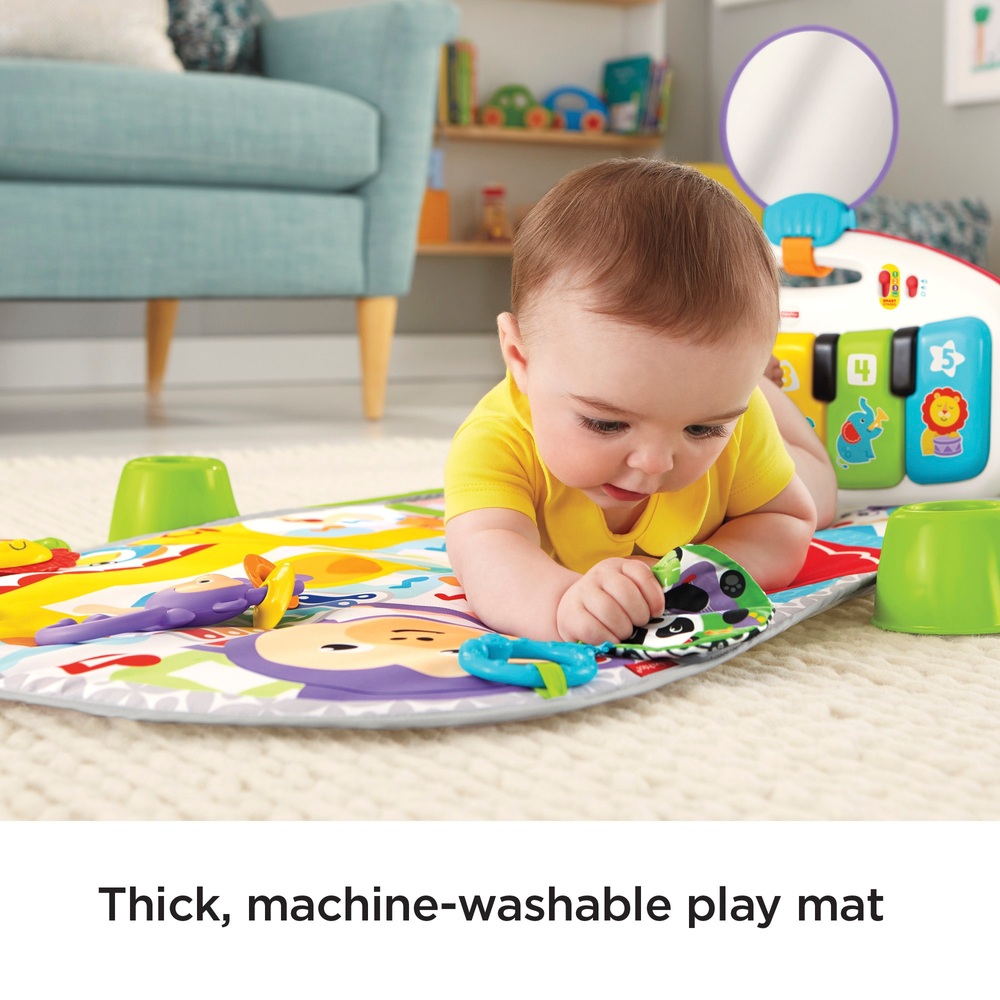 Fisher-Price Deluxe Kick & Play Piano Baby-Spielmatte