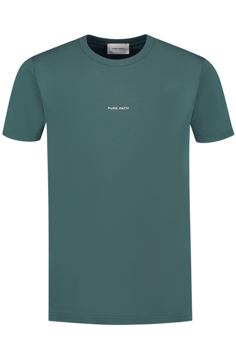 Pure Path groene heren t-shirt