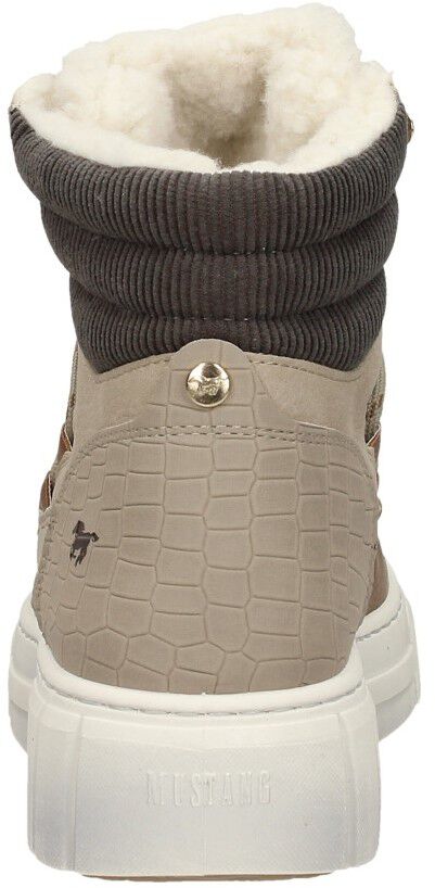 Mustang Veterschoenen Hoog taupe