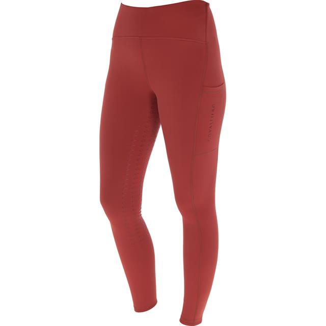Paardrijlegging Covalliero Full Grip Rood-oranje