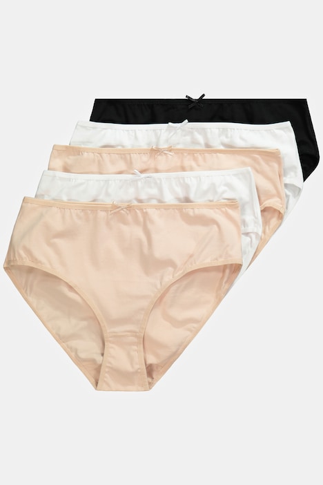 Slips, 5er-Pack, elastische Qualität