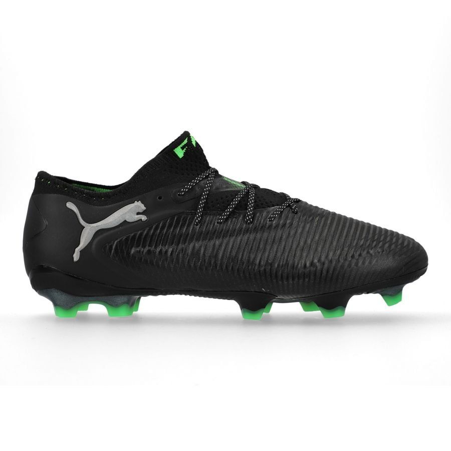 PUMA Future 8 Ultimate Low FG Eclipse - Noir/Cool Light Gray/Vert