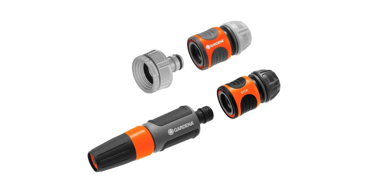GARDENABasic Set  spuit  (Grijs/oranje, 18291-20)