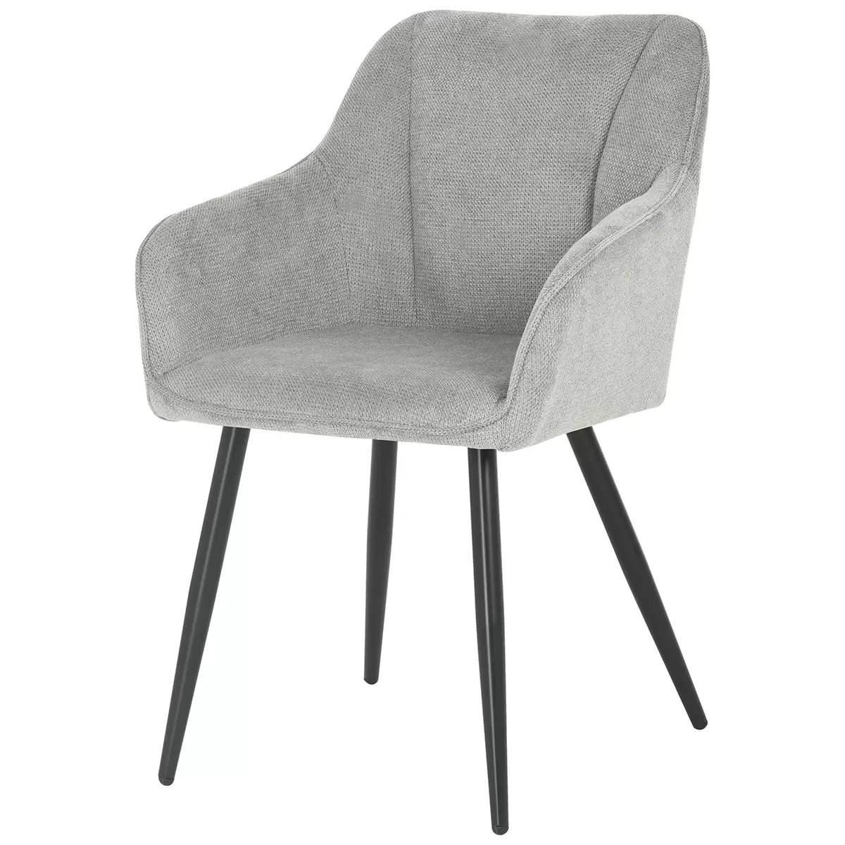 Stuhl Caro Giga-S grau,schwarz