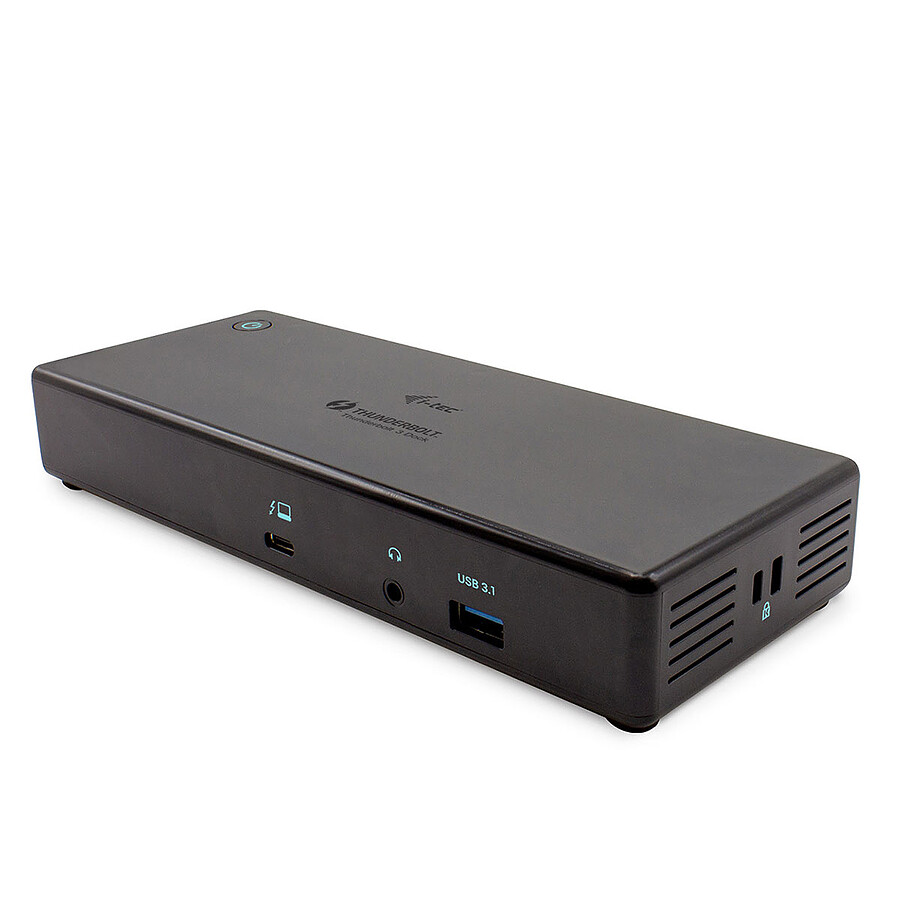 i-tec Station d'accueil Thunderbolt 3/USB-C Dual DisplayPort 4K Docking Station et Power Delivery 85W
