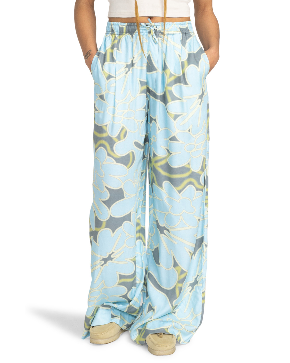 Element Chillin Pant Women Pop Yellowblue