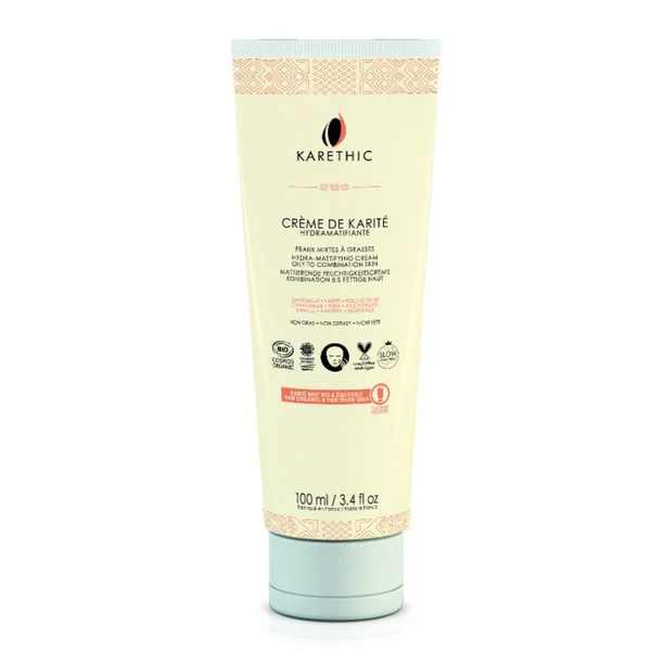 Karethic Crème de karité hydramatifiante - 50ml Disponible en 50ml ou 100ml