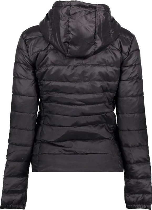 ONLY Onltahoe Bodywarmer - Zwart - Gewatteerd - Vaste Capuchon