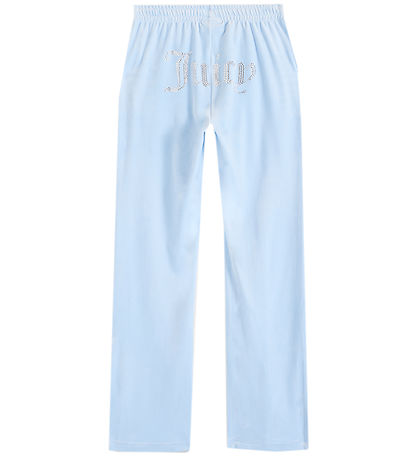 Juicy Couture Velours Hosen - Tina - Powder Blue