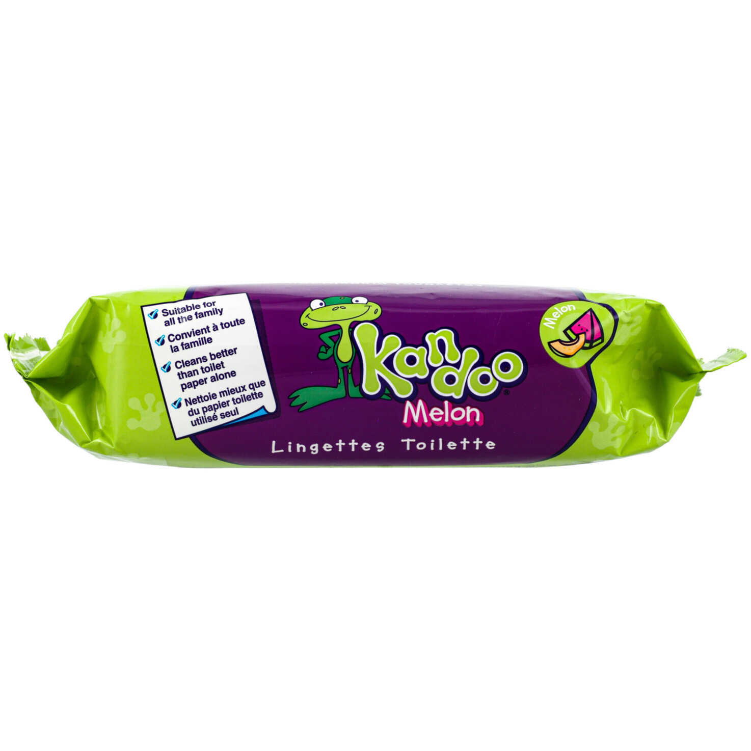 Kandoo Toilettenfeuchttücher Melon 60 Stück