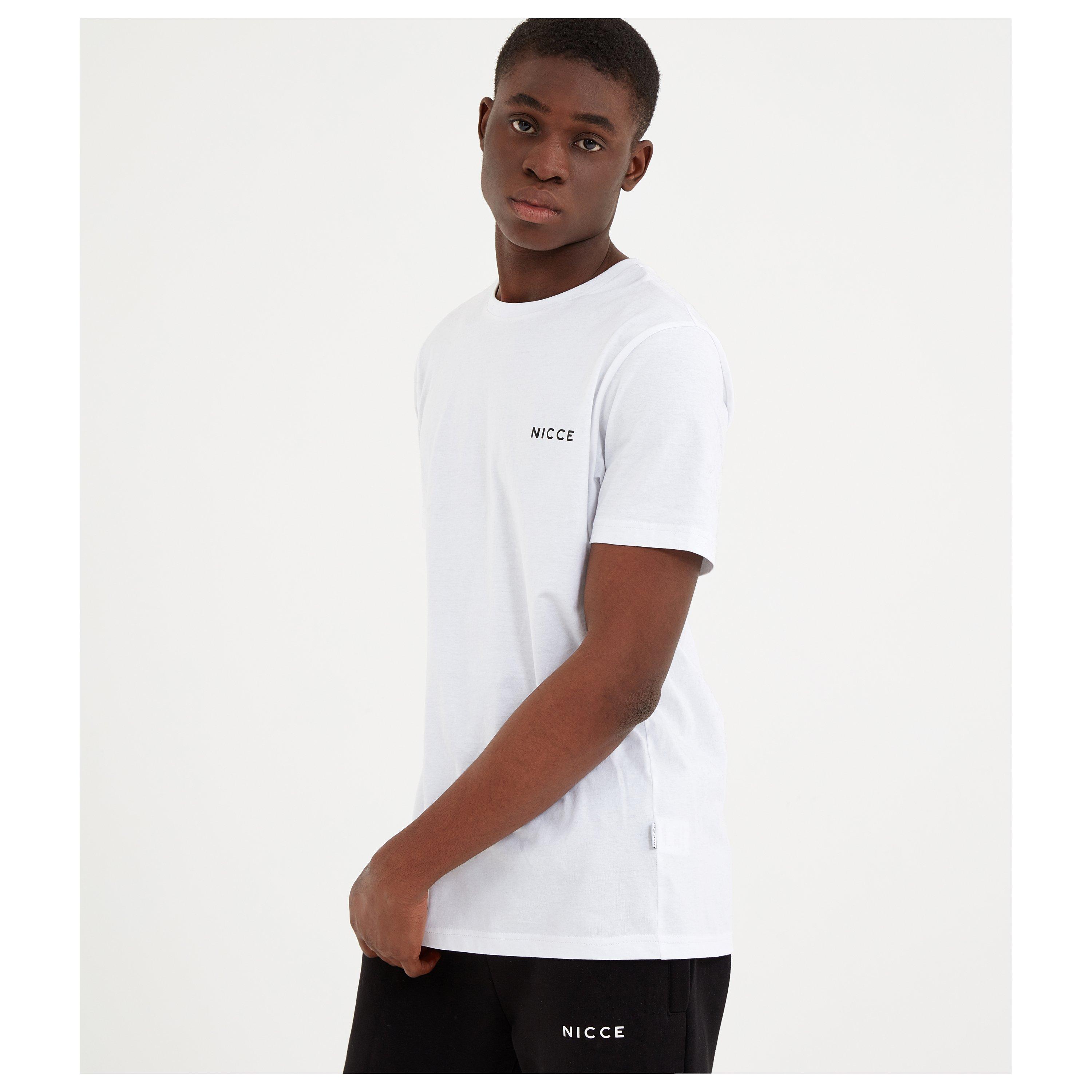 Nicce Nicce Chest Logo T Shirt Mens