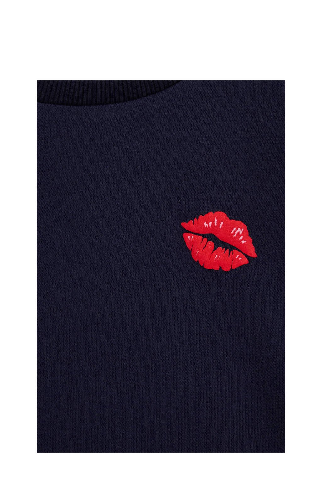 WE Fashion sweater donkerblauw