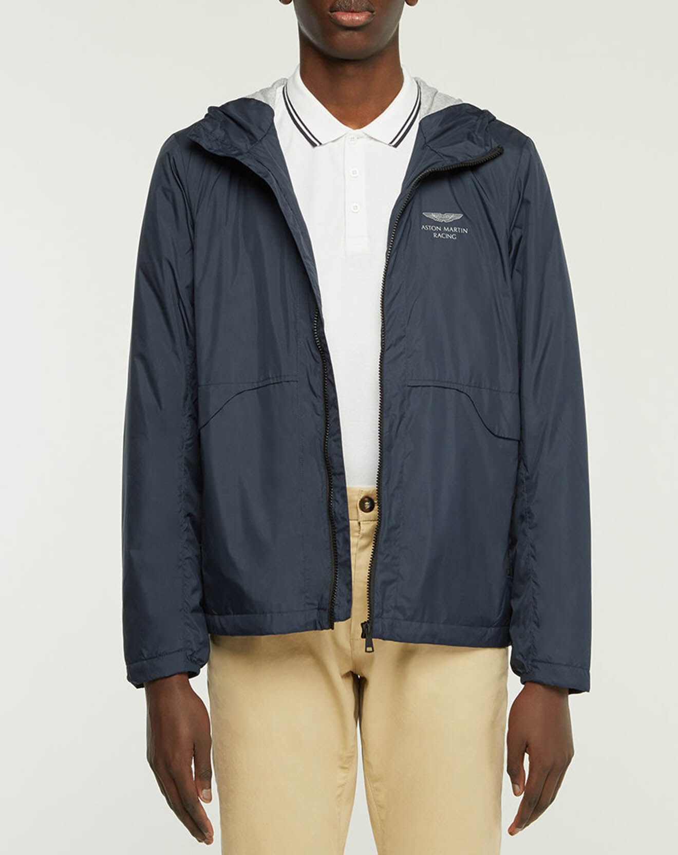 Hackett London Blouson Aston Martin Racing bleu marine