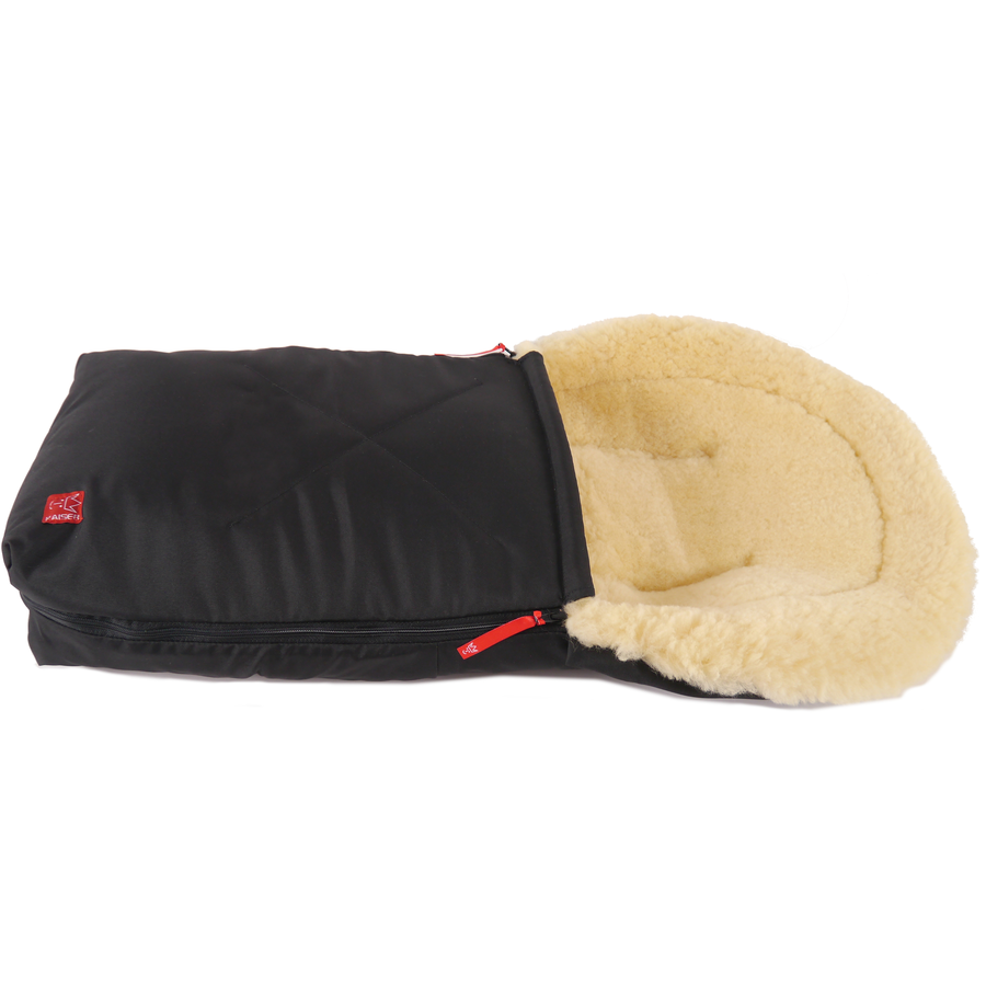 KAISER Winterfußsack Emma schwarz