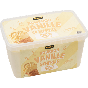 Jumbo Bourbon Vanille Schepijs 2500 ml