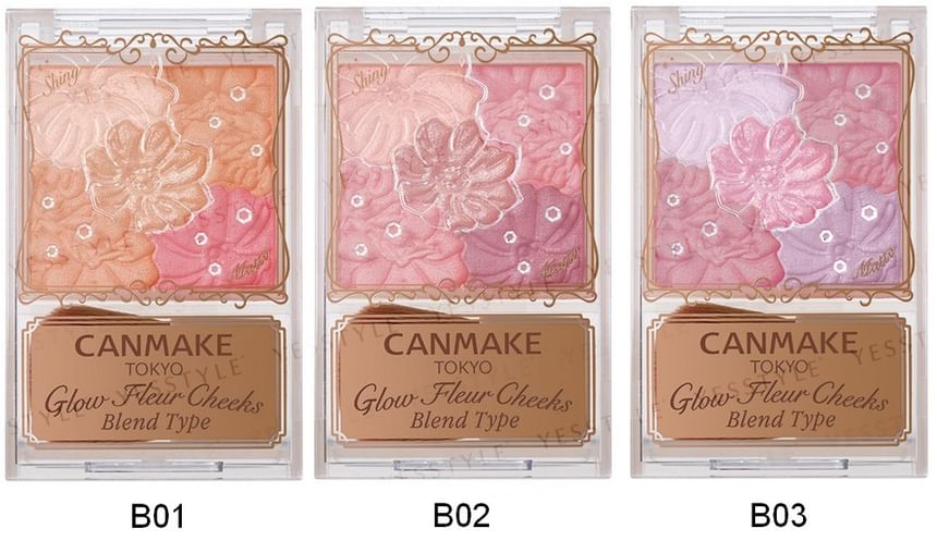 Canmake - Glow Fleur Cheeks Blend Type