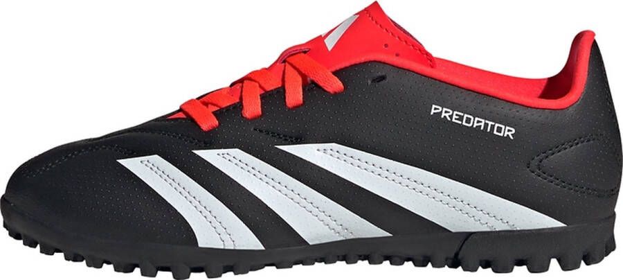 Adidas Perfor ce Predator Club TF Junior voetbalschoenen zwart wit rood Imitatieleer 36 2 3