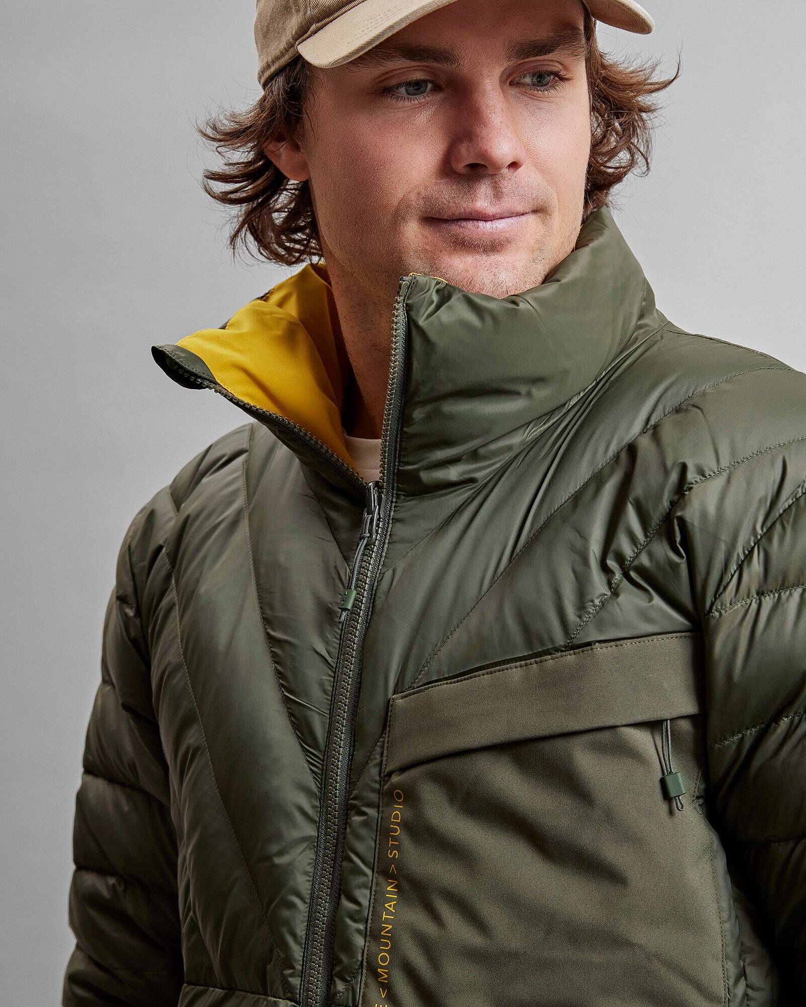 The Mountain Studio| Herren Sikjacke D-2 REVERSIBLE wendbar