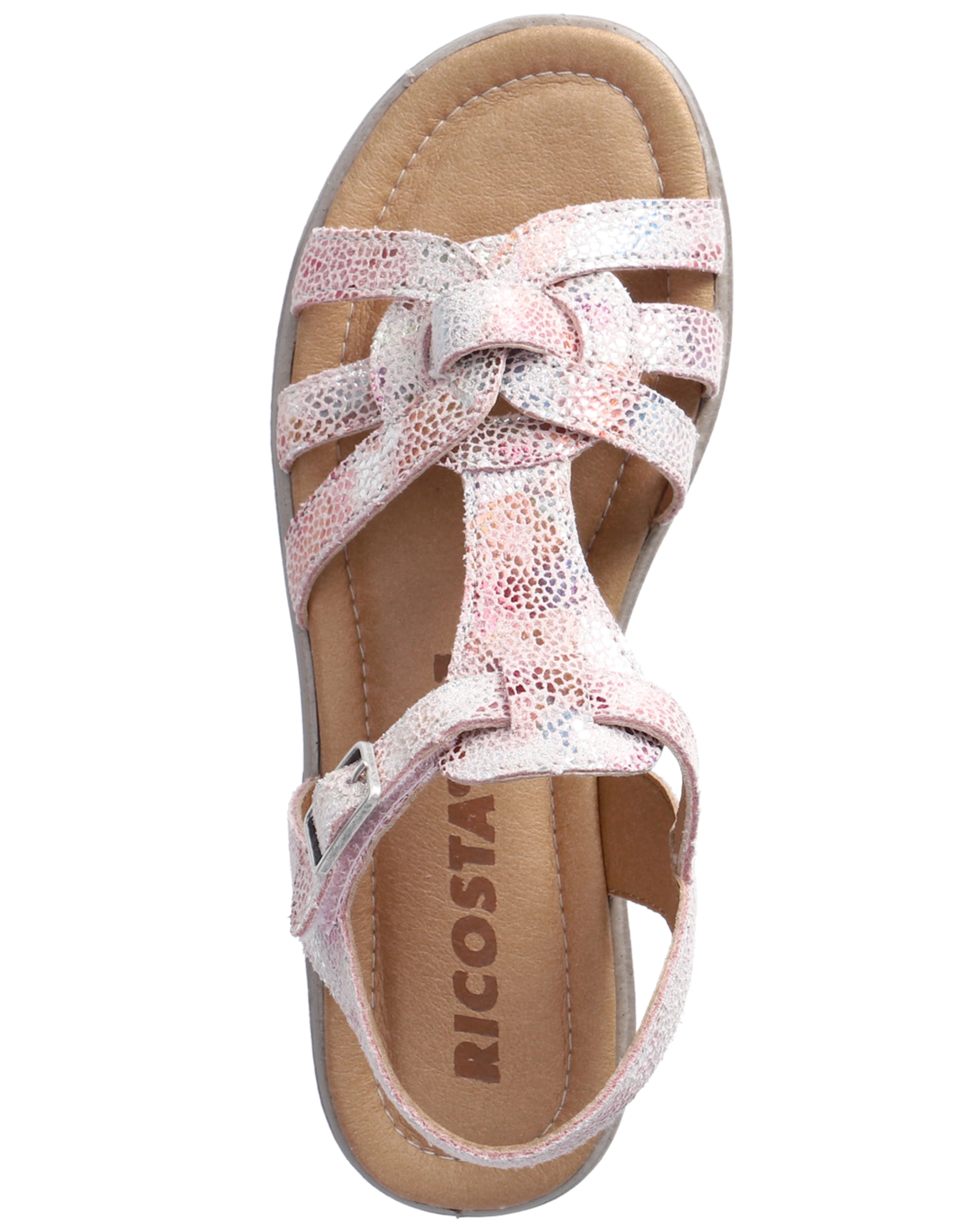 Klett-Sandale BIRTE in rose