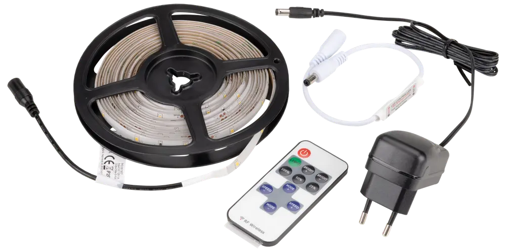 SARTANO Flexstrip med LED og fjernbetjening 5 meter