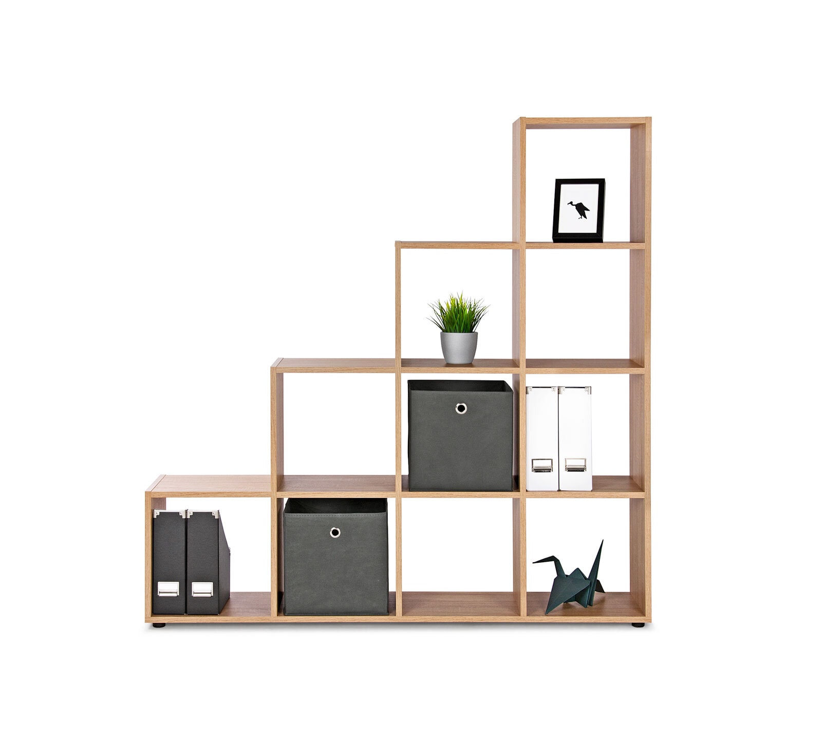 Raumteiler Bergamo 2 Dekor Sonoma Eiche 155 x 156 x 33 cm
