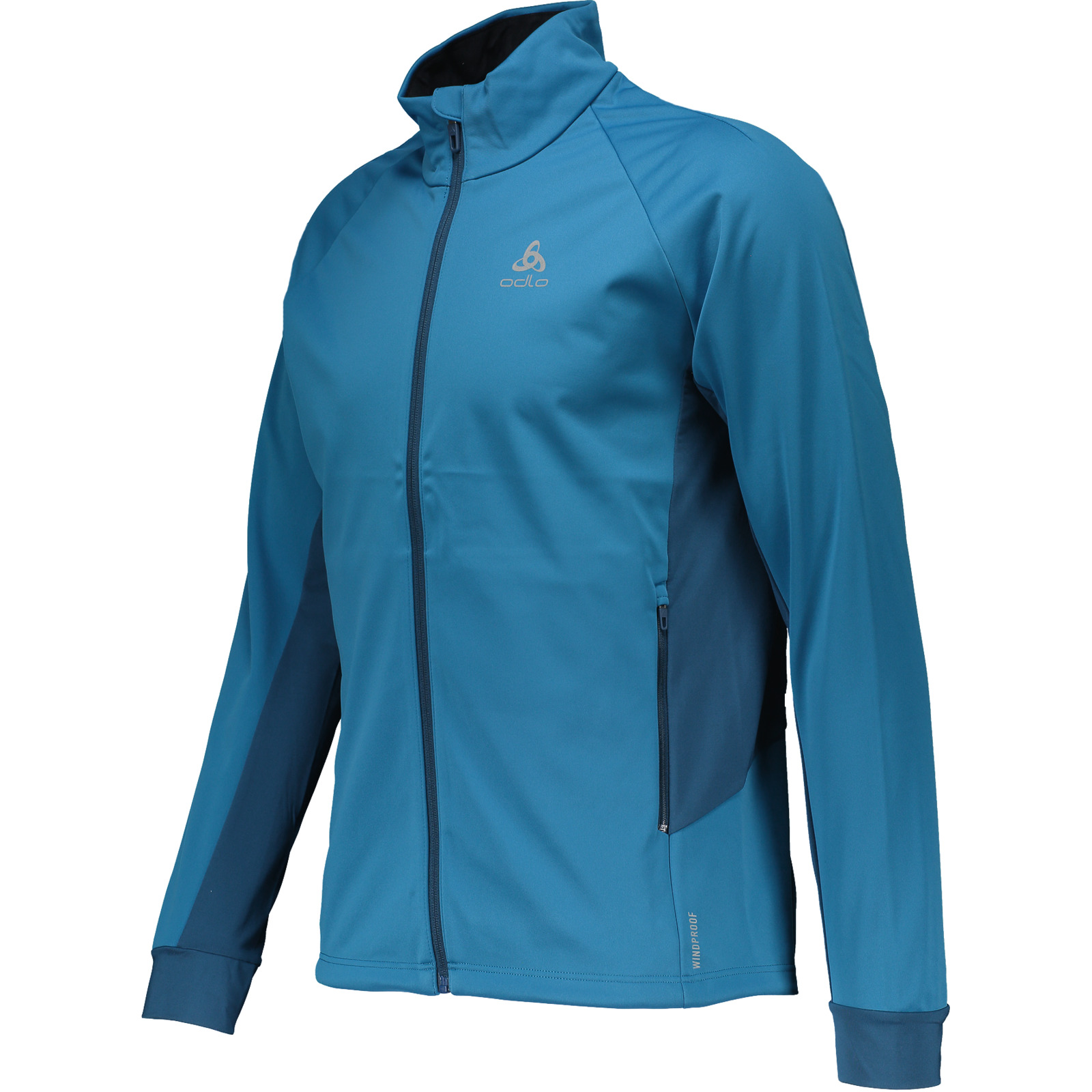 Odlo Herren-Langlaufjacke Brensholmen S, mittelblau