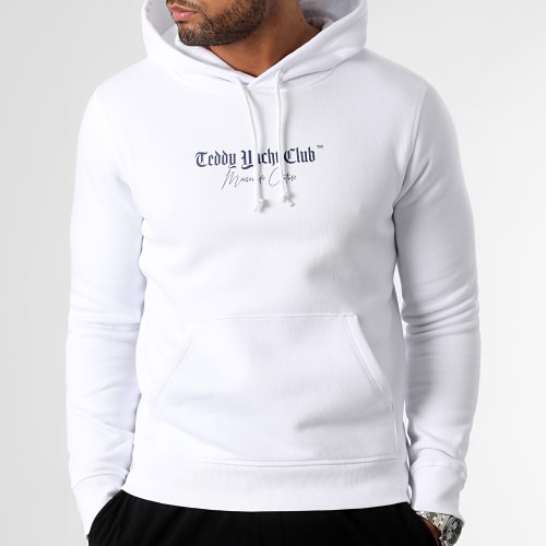 Sweat Capuche Maison De Couture Blue Sapphire Blanc