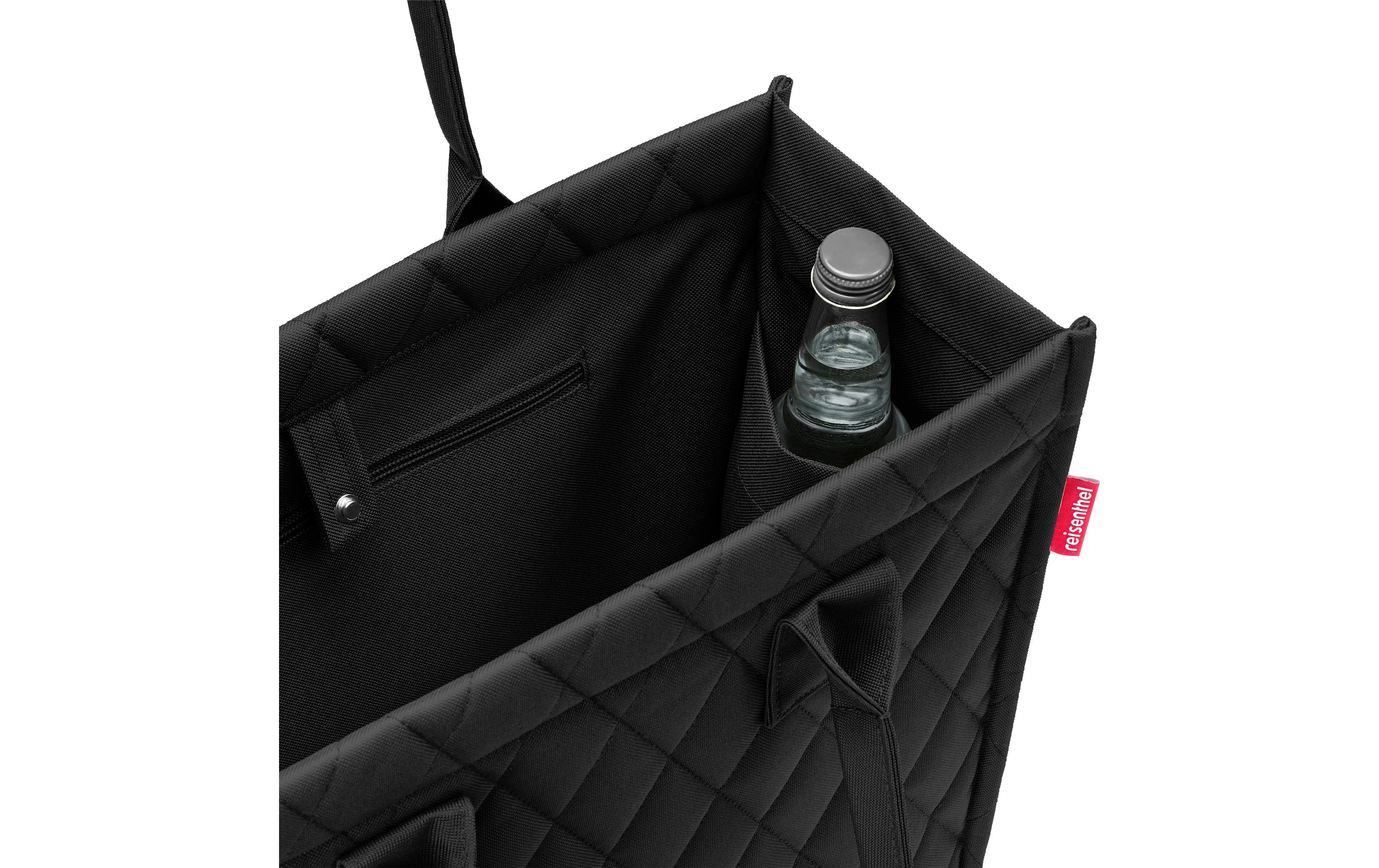 Tasche daily shopper Rhombus BlackEinkaufstasche