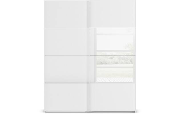 Kledingkast Finca Combi Glans-mat Glas