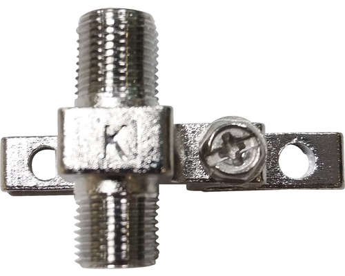 Kathrein F-aardingsblok, enkelvoudige F-aansluitdoos met aardklem, op afstand gevoed, max. 65V/2A, EMU 21 273284, 5 stuks