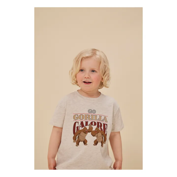 Konges Sløjd T-shirt Famo Coton Bio | Beige chiné