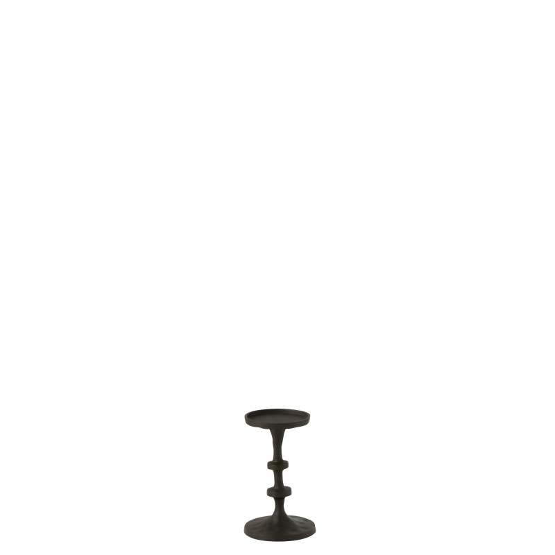 Chandelier en métal noir 13x13x20cm