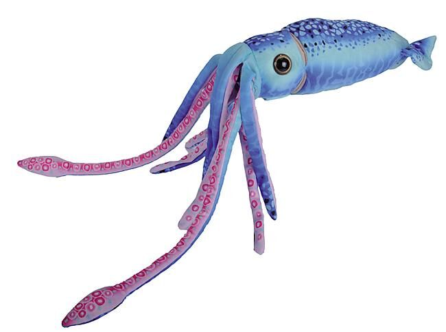 WILDREPUBLIC - PELUCHE CALAMAR GEANT 80 CM