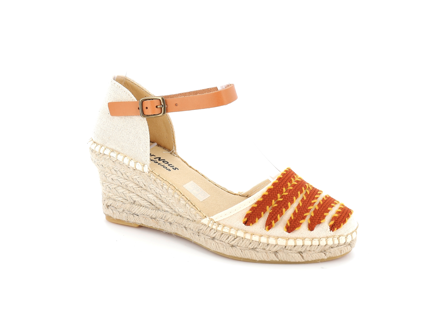 Elue par nous-JIDYLE Synthétique Beige Corail