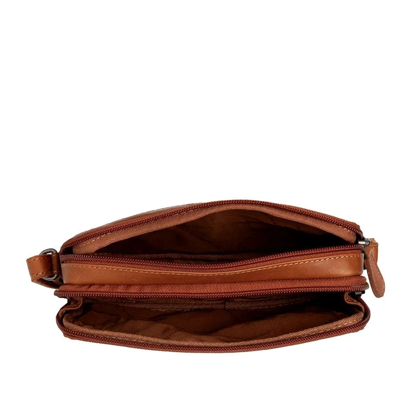Chesterfield Brand Ellon Schoudertas Cognac