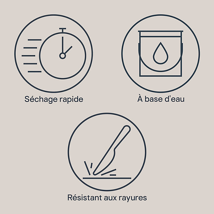 Vernis meubles cuisine et bains GoodHome acajou mat 250 ml