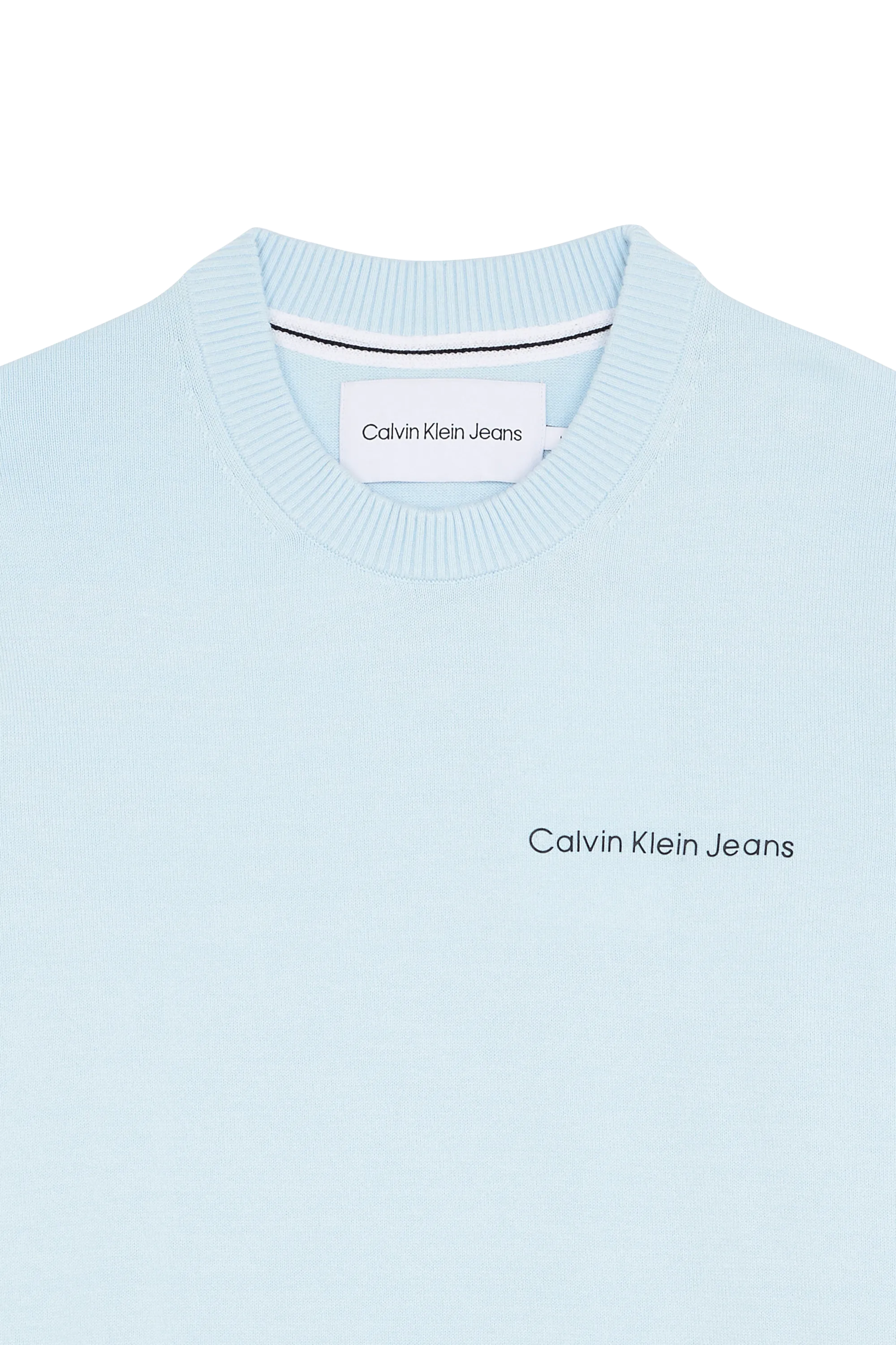 CALVIN KLEIN JEANS Pull INSTITUTIONAL ESSENT Bleu